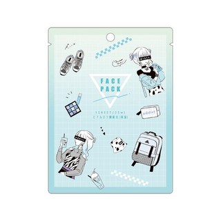 카미오재팬 페이스팩 1매입 LIKE 얼짱 민트 [캐릭터 상품], 단일, 1개, 1개입
