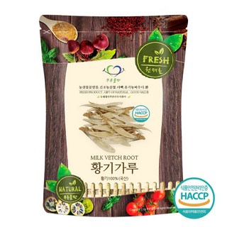 푸른들판 국산 생 황기 분말 300g 가루 100% 뿌리 차 파우더 HACCP 인증, 1개