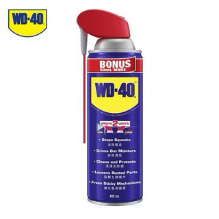 WD-40 432ml 除鏽潤滑劑 - 除鏽、潤滑、保養、排除濕氣、防鏽, 1個