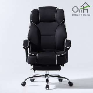 오피스엔홈 벤테이가 3D 메쉬 침대형 사무실 중역의자, 블랙