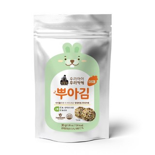 좋은원초김박향희김뿌김야채30g×4, 30g, 4개