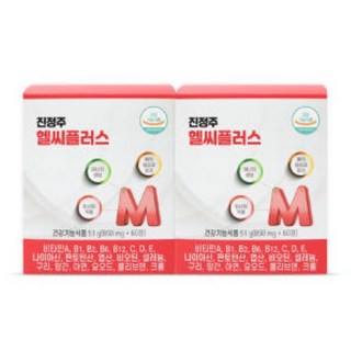 진정주 헬씨플러스 종합 비타민 미네랄 60정 2개 4개월분