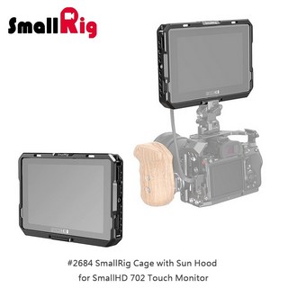 三重 大人氣 SmallRig 2684 外接螢幕 鋁合金 提籠 外框 Indie 7 702 Touch, 1個