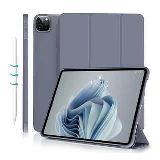 호환아이패드 에어 13인치 케이스 (M3 2025 / M2 2024) 프로 12.9인치 (6세대/5세대/4세대/3세대 2022/2021, 06 Purple