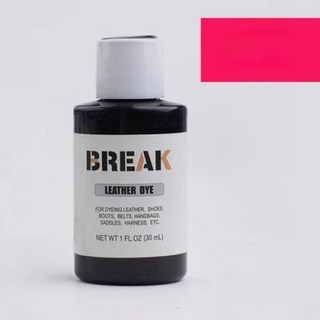 의류염색 천연염색 화방 옷염색 염료 수제 소가죽 알코올 DIY 제품 가죽 조각 야채 무두질 착색 32 색 30ml, 없음, 2) red