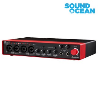 스테인버그 USB 오디오 인터페이스, UR44C Red, 혼합색상