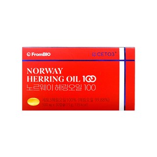 프롬바이오 노르웨이 헤링오일 100 북유럽 오메가11 세토3, 1개, 30정
