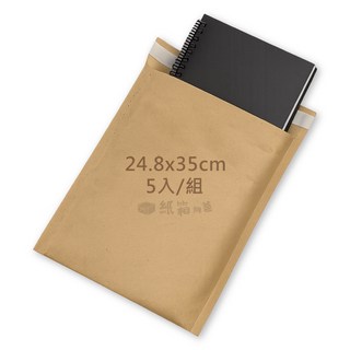 紙箱阿爸 蜂巢紙包裹袋, 5個