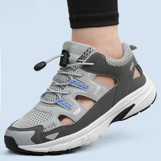 SSOOSS 남성 샌들 여성 샌들 스포츠 샌들 여름 운동화 아쿠아슈즈 미끄럼방지 신발 LW92B0M