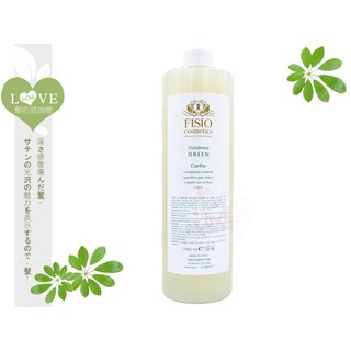 LOVE SHOP 義大利FISIO飛岫 新【康琺淨髮精1000ML附壓頭】深層淨化 頭皮屑、癢頭皮, 1個