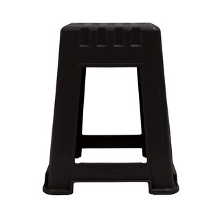 SHUTER 樹德 CH-28/CH-45 塑膠椅凳，高28公分/45公分，可堆疊，台灣製造, 1個, CH45(黑色)