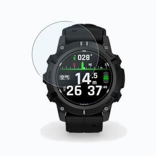 【送貼膜神器】適用 GARMIN Descent G2 潛水電腦錶 鋼化膜 9H 玻璃膜 保護貼 貼膜 手錶 鋼化玻璃貼, 1個, 【送貼膜神器】Descent G2