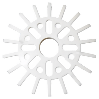 【DIY合作社】阿木師 ABS塑膠毛髮蓋，防髮絲網，水門過濾網，排水孔毛髮阻隔器，適用於阿木師地排, 白