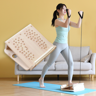 다온사우나 소소리 스트레칭 보드 스트레칭과 근력강화를 동시에 하세요 천연원목 스트레칭 보드
