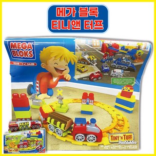 메가블록 장난감 기차 블록 티니앤터프, 단품, 1개