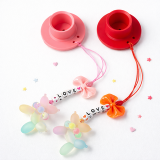 [골프면세점] 파스텔 푸들 파크골프 전용 고무티세트 실리콘 티걸이 연습용골프티 분실방지, 1세트, 핑크빨강 ver.