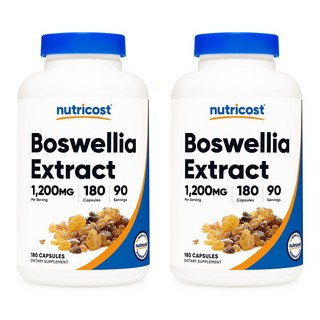 뉴트리코스트 보스웰리아 추출물 12주분, 180정, 2개