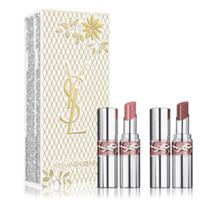 [선물세트] 입생로랑 러브샤인 립스틱 세트 듀오 44 & 202, 1개