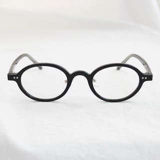 타원형 뿔테 안경 블루라이트차단 긱시크 오벌 안경테