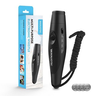 전자 호루라기 휘슬 호각 스포츠 호신용품 호신용경보, 1개, 다코다 전자호루라기-블랙