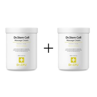 [Dr.CPU] 닥터씨피유 닥터 스템셀 마사지 크림 1+1 (마사지크림) 1000ml, 1L, 2개