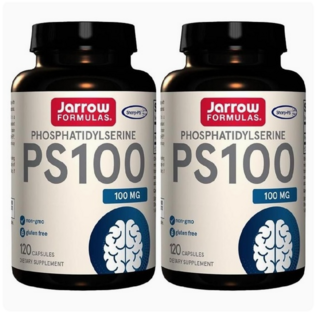 자로우 포뮬러스 포스파티딜세린 PS100 120캡슐 2PACK, 120캡슐 2개, 2개, 120정