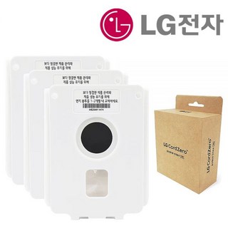 LG 무선 청소기 MEZ68911441 먼지봉투 A9 정품 3매, 무선 청소기용