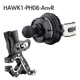 TAKEWAY 黑隼 HAWK1 PH08 車手夾防盜手機座 磁浮減震單手操作, 防盜－車手夾１／黑隼２／逆磁浮