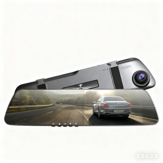 車章4K超高清行車記錄器，5吋IPS大螢幕，前後雙錄，超薄機身，高畫質夜視, 無卡 單鏡頭－2160P【防眩光鏡片】附大禮包, 1GB