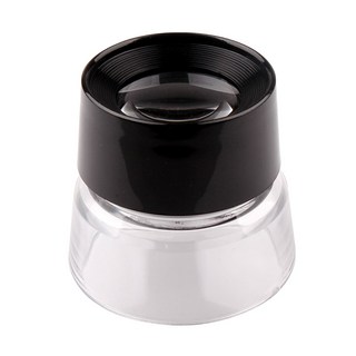 휴대용 돋보기 10배율 루페 10X 확대경 미니 관찰 현미경, 10X루페