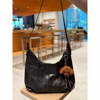 棕色皮革單肩包