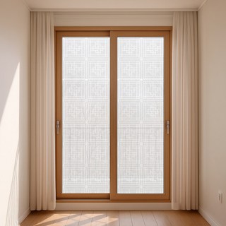 물없이 붙이는 창문 단열 뽁뽁이 7중 더블 한지 1m x 10m / 딱포미, 1개