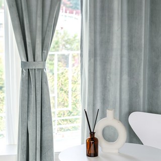 까르데코 벨벳 암막 겨울 방풍 방한 바람막이 안방 작은방 긴창 커튼 1장