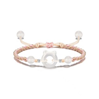 금전운 팔찌 행운팔찌 패션팔찌 로프체인 금색비즈 빨간색 끈 남여공용 재물운 부귀 커플아이템