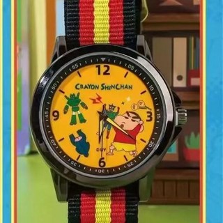 麥和正品 SANFU三幅蠟筆小新手錶盲盒驚喜盒隱藏款可愛兒童腕錶蠟筆小新聯名六一驚喜禮盒手錶盲盒系列金屬材質學生生日禮物