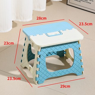 方便折疊椅 烤肉椅 好收納 戶外露營釣魚野餐, 加厚款-大號藍色, 1個