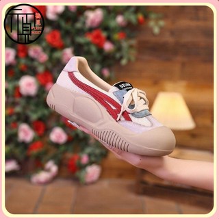 爆款休閒鞋女2024夏鞦季新款網麵透氣軟底防滑輕便時尚百搭運動鞋