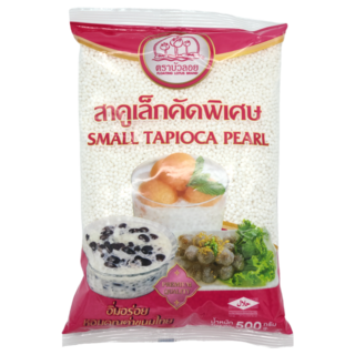 망고사고 사고펄 타피오카펄 화이트 미니펄, 2개, 500g