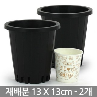 중형 플라스틱 재배분 19 X 21cm - 원형 화분 플분 녹차 양란 난화분 란화분 난재배분 양란화분 난재배 녹차재배분 긴화분, 01_청운_재배분(4호) X 2개