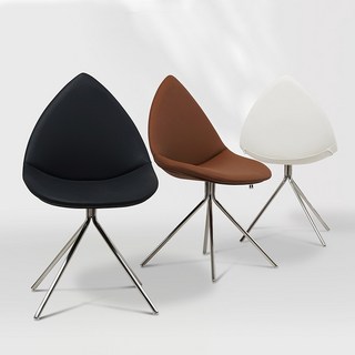 북유럽 보컨셉 의자 다리 모던 PP 블랙 흰색 식탁 딥로즈골드 골드레그 보컨셉의자 디자인, 1개