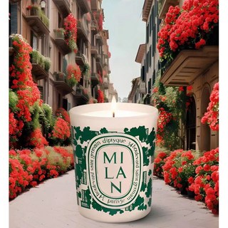 Diptyque 城市限定蠟燭 米蘭/首爾/北京/東京/紐約 190g 2025限量版, 1個, 米蘭190g蠟燭（2025新品現貨）