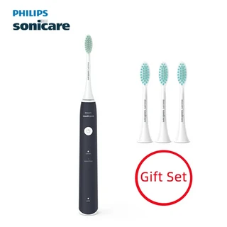 필립스 Sonicare HX2421 전동 칫솔 두 가지 모드 치아 부드러운 딥 클리닝 구강 관리 껌, 01 HX2431-06-3