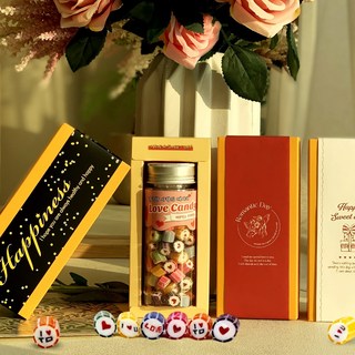 핑거캔디 화이트데이 수제 캔디 사탕 러브믹스 선물세트 여자친구 선물, 러브믹스 100g 페트(단품), 1개