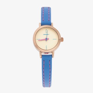 코스모폴리탄 CP1207L 여자여성 가죽골드 아날로그 손목 시계