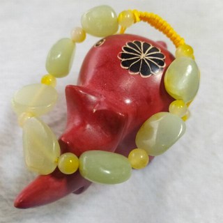 92jade 遇見善緣 隨形手串 天然和田青白玉手串，原石手鍊，現貨實拍，優惠特價，玉石手串