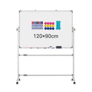 Anystar 화이트보드 양면 이동식 회전가능 스탠드화이트보드