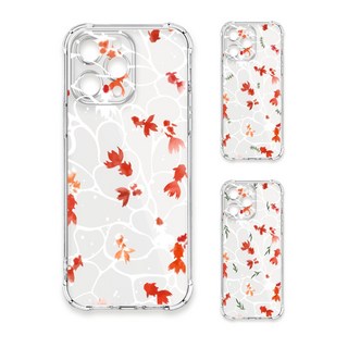 24H快速出貨 TRON S22/ Plus/ Ultra 透明水波金魚 四角防摔 軟殼 手機殼