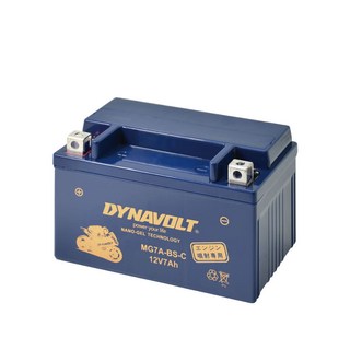 藍騎士 MG7A-BS-C 機車電池 - 全電行 奈米膠體 YTX7A-BS GTX7A-BS 一年保固, 1個, 1個裝