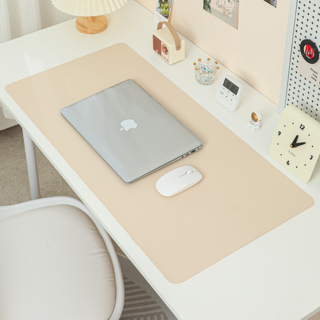 에버리즈 무봉제 심리스 마우스 키보드 게이밍 패드 장패드, 1개, B. 아이보리((80*40cm)