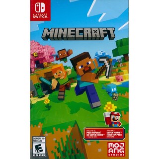 NS SWITCH 我的世界 中英日文版 Minecraft 創世神 麥塊【一起玩】(現貨全新), 1個, 中文美版, 現貨全新